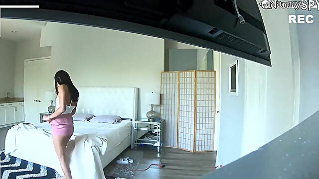 Oh No! I Have to Fuck My Boss after Getting Caught Masturbating!