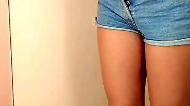 Recorded in Dressing Room Changing and trying on Clothes -