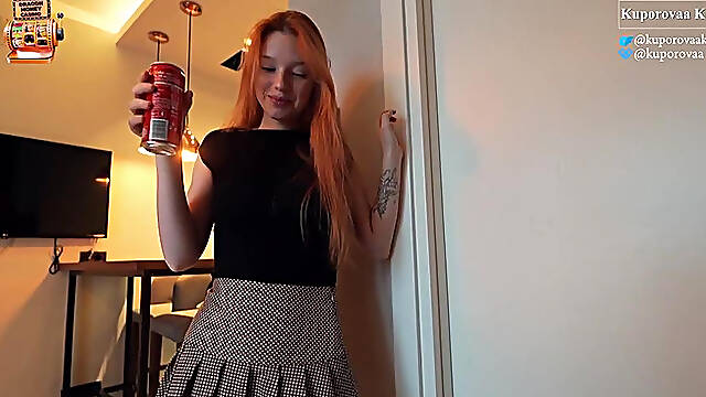 Mature Redhead in POV Role-Play and Missionary