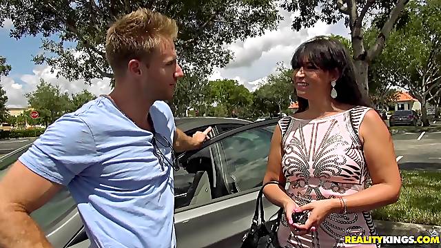 Mature mom is pleased to have choose this dude for such action s