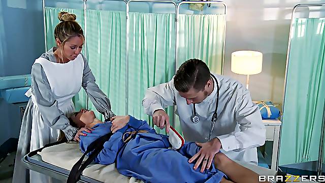 Deep sex for this hot mature in crazy medical XXX play