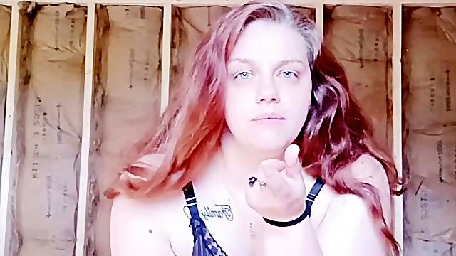 Chubby Brunette Big Boobs Dildo Masturbation