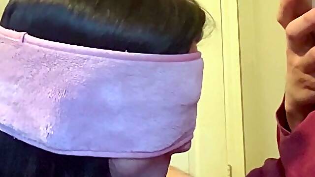 Amateur MILF blowjob cumshot