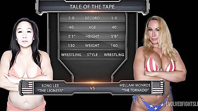Mellanies naked wrestling scene