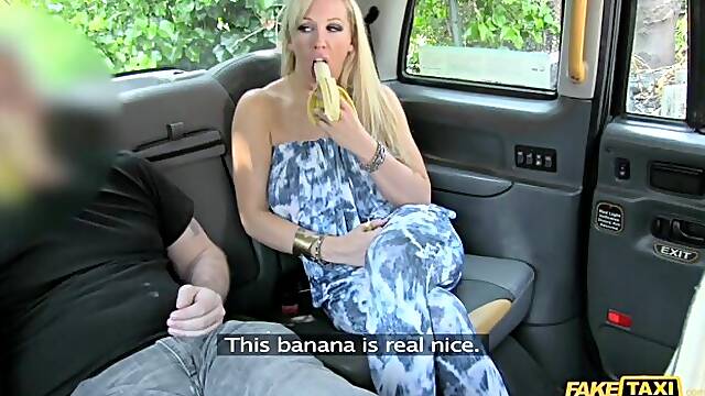 Big-boobed sweetheart John Petty feels a huge penis in her wet hole