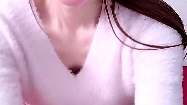 Horny japanese teen satomi stuffs herself with toy
