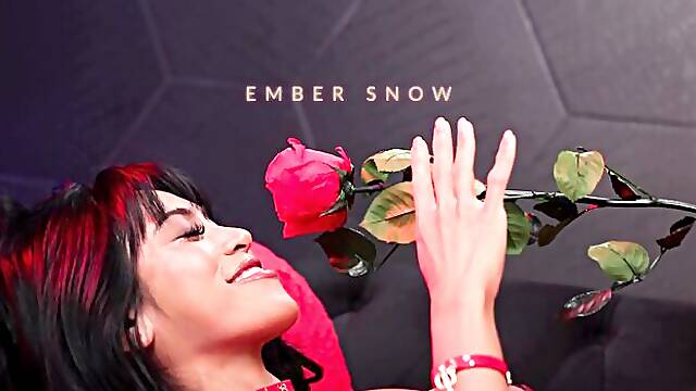 Marvelous Embers big tits clip