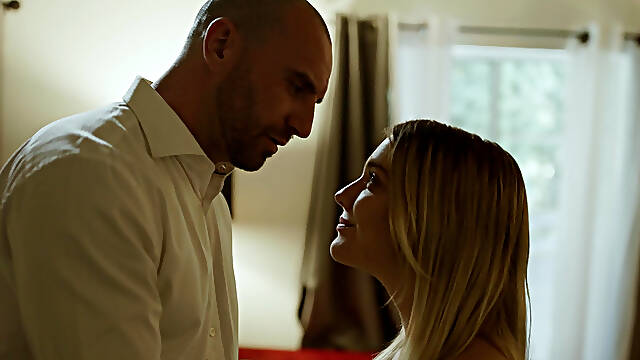 Slutty teen Kenna James has taboo sex with stepdad