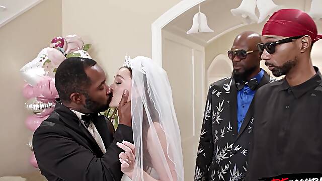 Lets All Fuck You For Your Wedding Gift! - Aften Opal