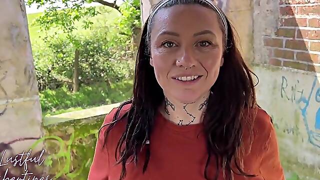 Caught Screwing Stranger Stepmother Id Like To Fuck In Public Cheating On Her Boyfriend And Drinking My Urinate