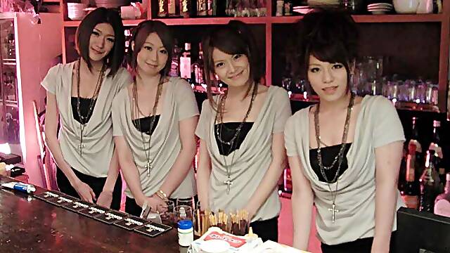 Girls from the night club are very naughty