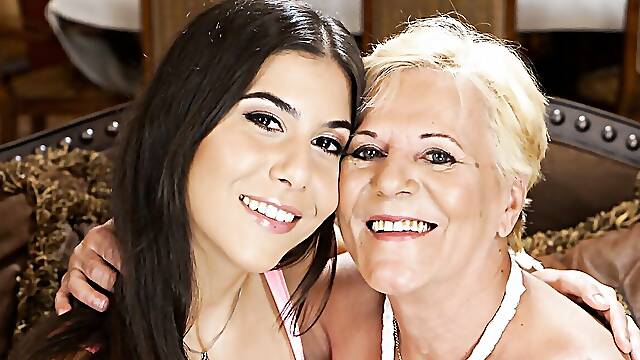 Grandma Lili and Anya Krey