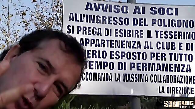 Matina is a smashing, Italian brunette who wants rock hard cocks in every hole on her body