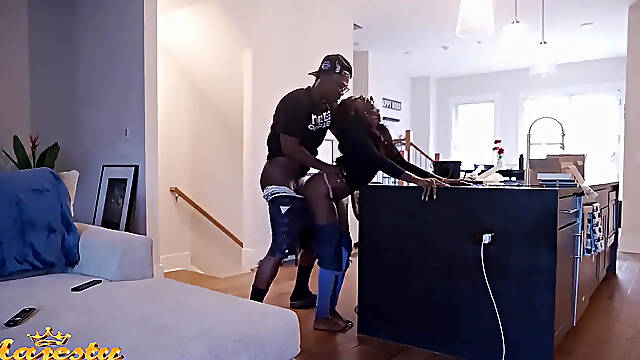 Amateur MILF takes huge black cock mercilessly
