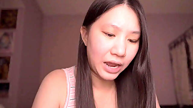 Dominant MILF Deborah punishes cute Asian girl with ASMR storytelling