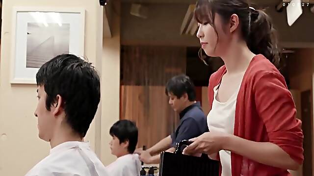 Beautiful Waitress Working Without Noticing Shes Flashing Her Tits