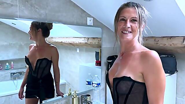 Francesi Milf, Milf Scopata Da Due Ragazzi, Chick Watch, Guardare Il Cazzo