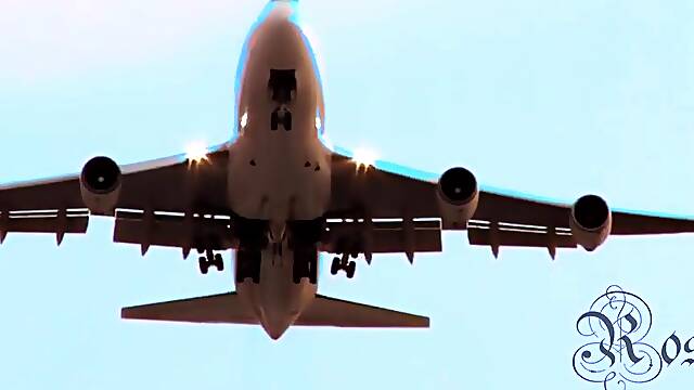 Pilot Fucks With Stewardess In Airplane Cockpit