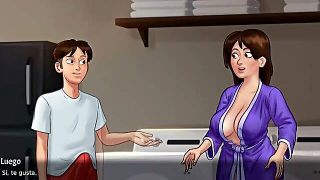 Turning my stepson into my sex slave to fuck him every moment until hes completely drained of cum