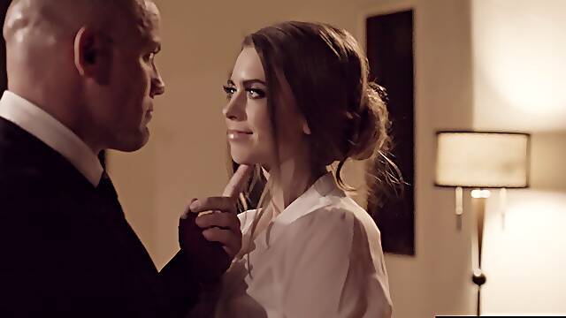 Kinky MILF secretary gets dominated and pounded by boss in office