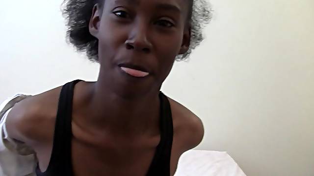 Amateur Ebony MILF Toys And Gets Played With