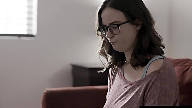 ADULT TIME - Angela White Guides Shy Client Throughout Intensive Double Penetration Therapy! FULL SCENE