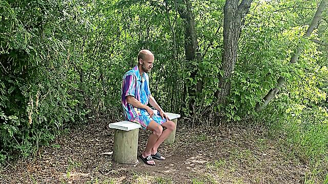 Pervy Nerd Caught By Sexy Slutty Jogger - This babe Makes Me Bang Her In Public!