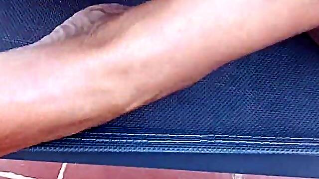 Sexy french mother id like to fuck smokin a cigarette during the time that flashing her large natural melons and snatch