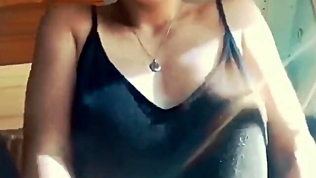 Lactating mother Id like to fuck melons oozing milk - See me play with my massive nipps!