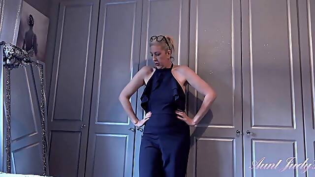 AuntJudys - Your Stepmom Mrs. Maggie rewards You for Cleaning Your apartment (POV)