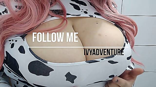 Super-fucking-hot lush mummy With Big Boobs Watching Hentai