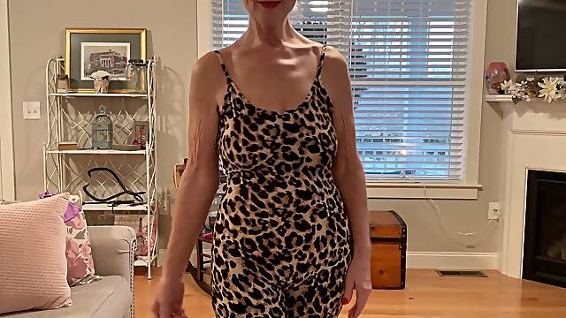 Danielle Dubonnet 65 year aged grandmother Try On #1