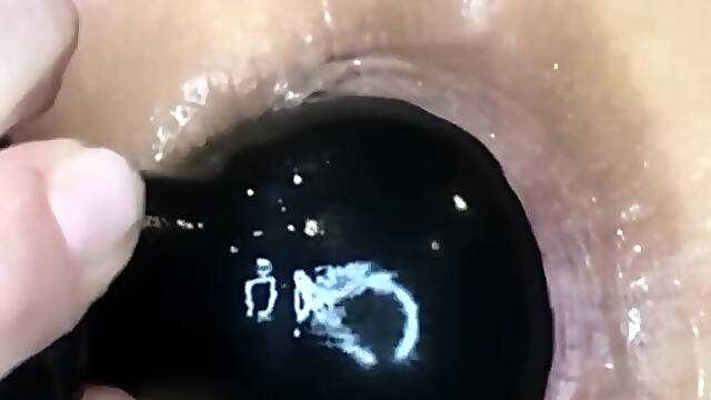 Anal Training with Inflatable Toy 2026