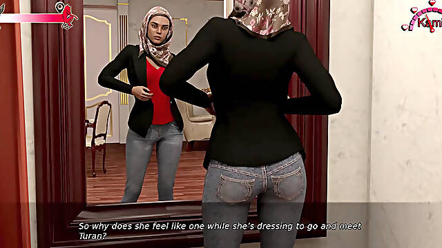 Life in the middle east #13 - Hicran and Banu had a moment, Turan played with Banus pussy, Murat fucked Banu