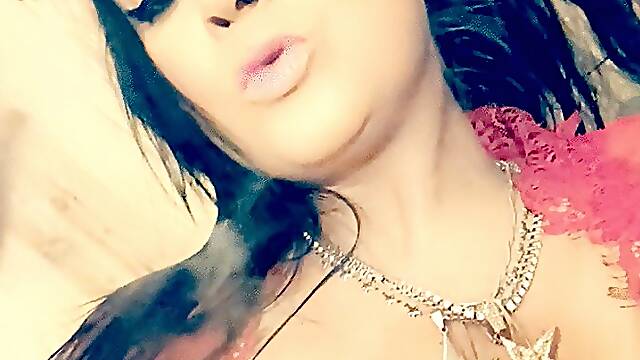 Late night sexy Belle smoking a Capri