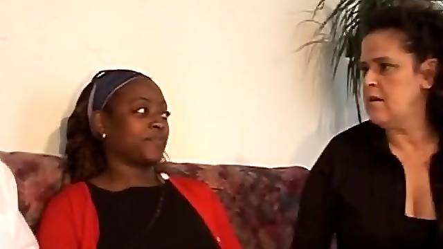 Immigrant Africains, Blanc Et Africaine