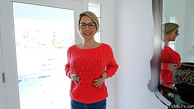 Fille Avec Grosse Bit, Orgasme Epouse, Lunettes Solo Orgasm
