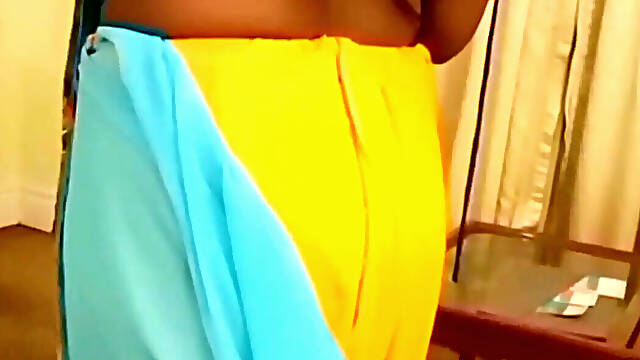 Desi Tamil MILF Renus Saree Tease & Missionary Fuck by Friend, Cuck Watches! Indianhotwifex