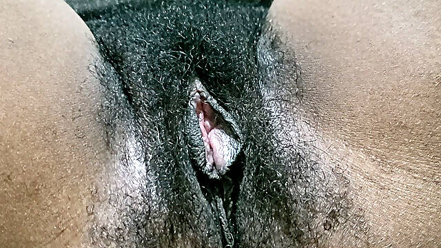 A Woman with Hairy Pussy in Her Secretary Outfit