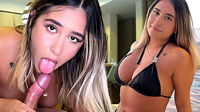 Beautiful Sunset with Shy Colombian Blonde with Big Ass and Wet Vagina - Brian Evansx