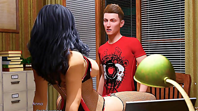 18 Plus Boy Fucking MILF Anna Pussy and Creampies