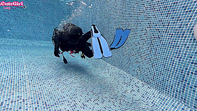 Vintage Mask & 8mm Wetsuit Underwater Scuba Bliss