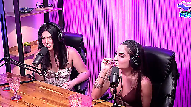 Cute BBW and Her Girlfriends in a Whoredom Dirty Talk
