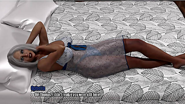 Grandma's House Gameplay MILF Annabelle Spanking