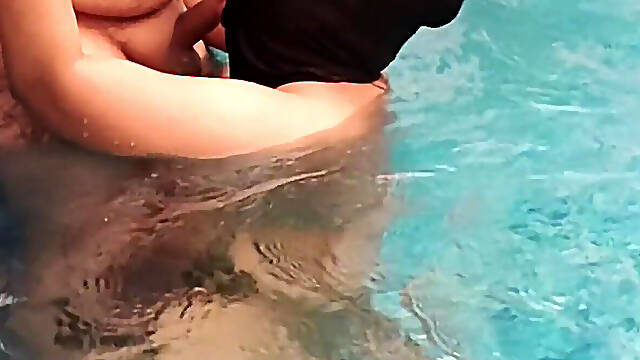 Komal Was Getting Into the Swimming Pool for the First Time