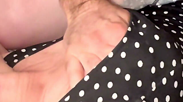 Street Walker Takes My Load and Leaves with No Panties Under Her Dress!